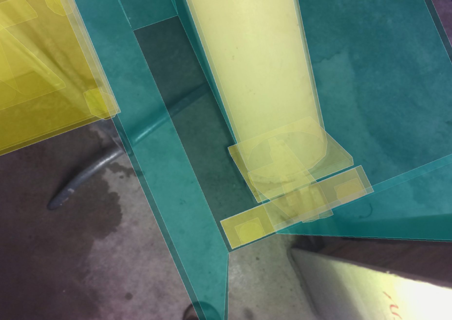 White wall setting out image