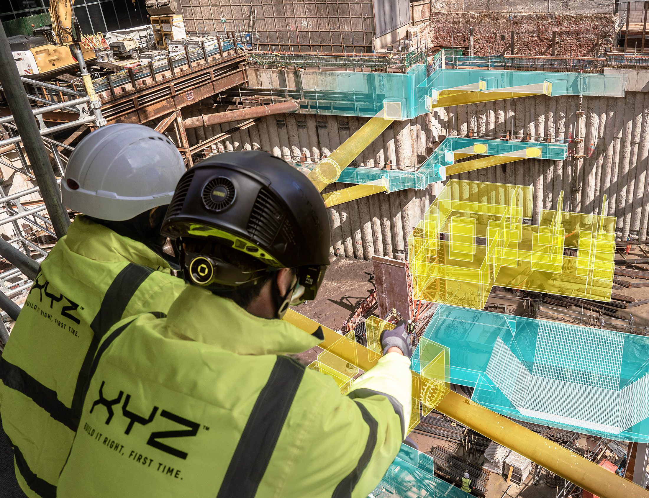 Looking down on AR collaboration - XYZ